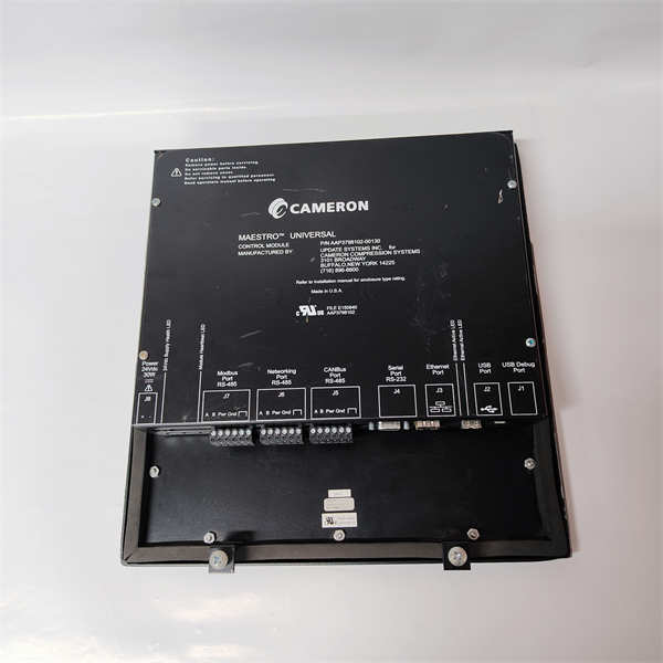 AAP3798102-00130 CAMERON 工业控制模块 - 图片 2