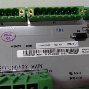 5X00489G01 EMERSON 分布式控制系统的电源分配模块 - 图片 2